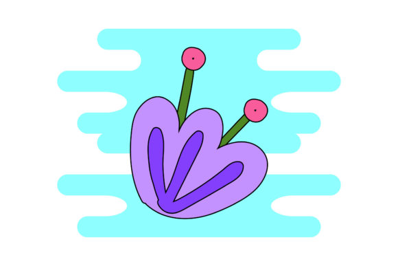 Floral Flat Artistic Cute Clipart