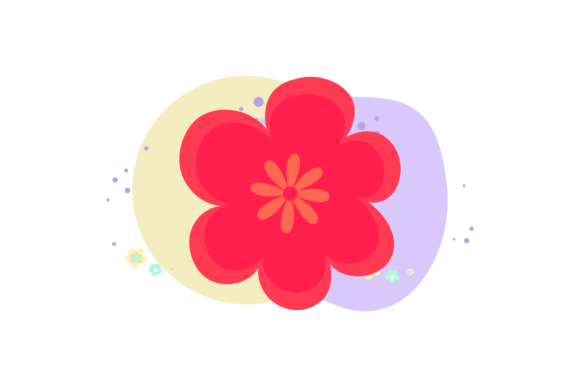 Floral One Pattern Abstract Style