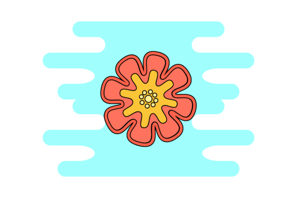 Floral Plant Flowers Cute Clipart