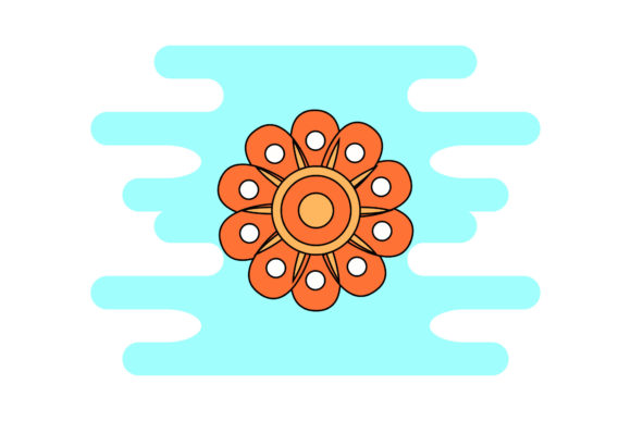 Floral Simple Ornament Cute Clipart