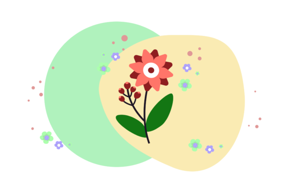 Floral Summer Collection Abstract Style