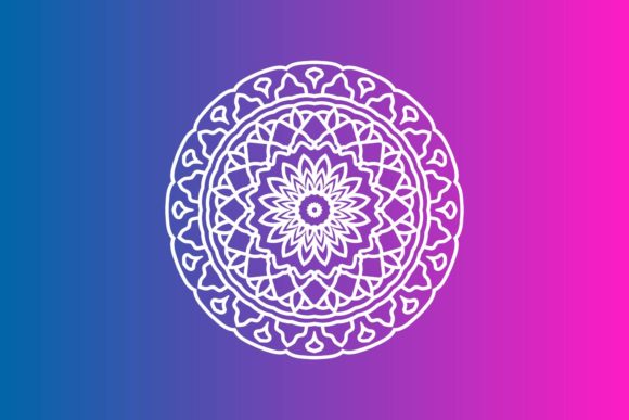 Mandala Indian Floral Design 11