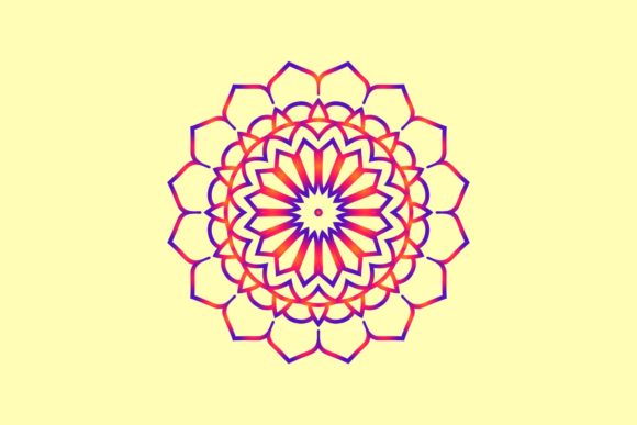 Mandala Indian Floral Design 24