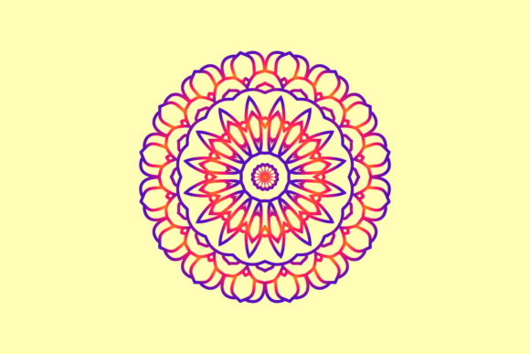 Mandala Indian Floral Design 29