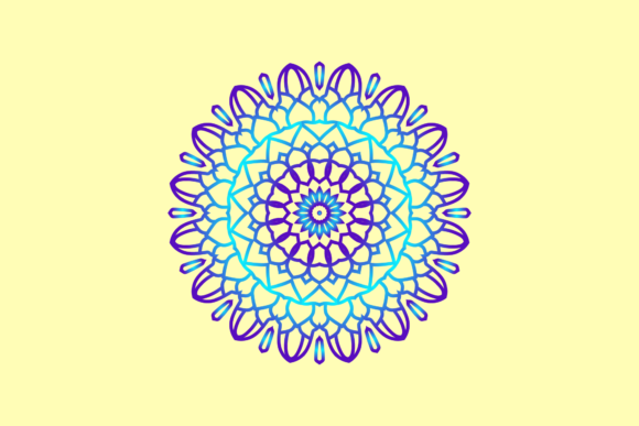 Mandala Indian Floral Design 30