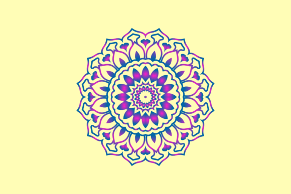 Mandala Indian Floral Design 32
