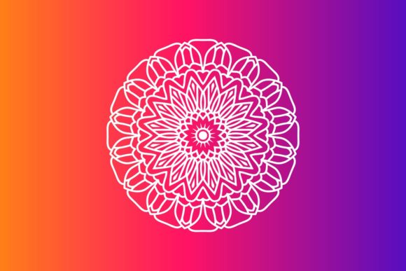 Mandala Indian Floral Design 43