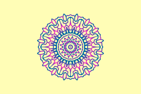 Mandala Indian Floral Design 47
